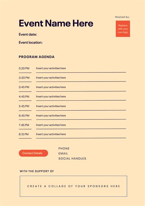 Event Program: Guide, Examples, and Templates.